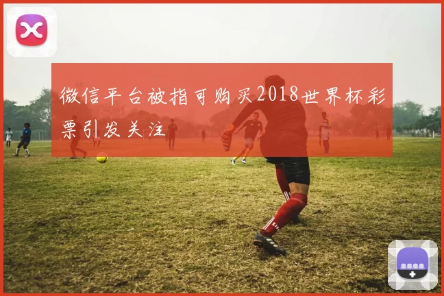 微信平台被指可购买2018世界杯彩票引发关注
